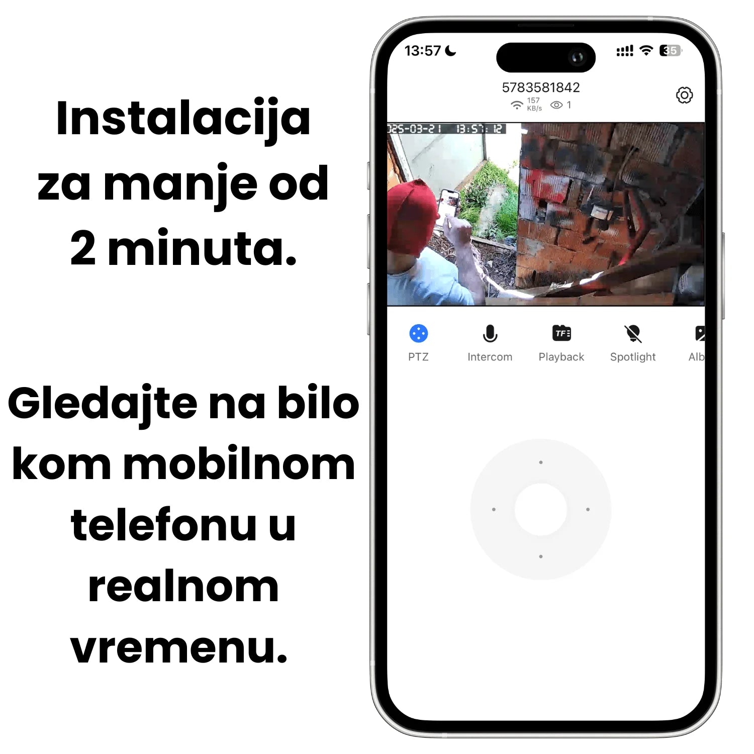 Pametna Rotirajuća Sijalica Kamera + POKLON SIJALIČNO GRLO